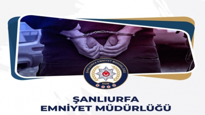 Şanlıurfa'da 20 Yıl 4 Ay 15 Gün Cezalı Hükümlü Yakalandı