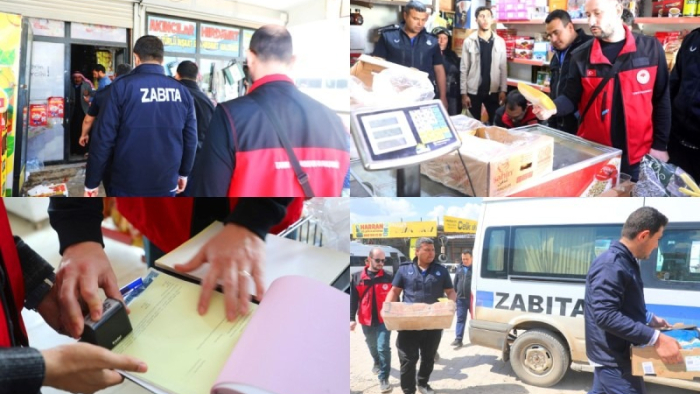 HARRAN'DA ZABITA EKİPLERİ DENETİMLERİNİ SÜRDÜRÜYOR