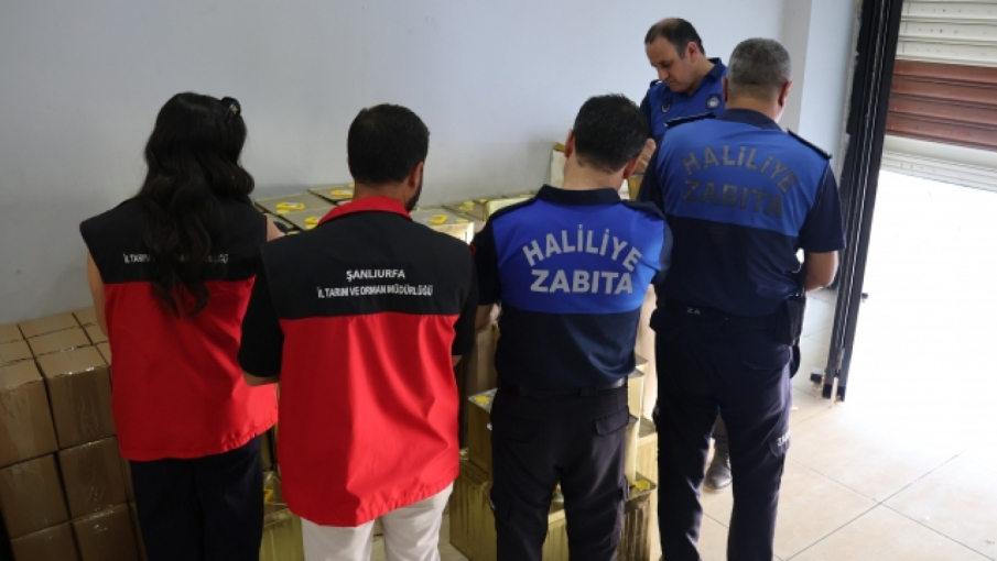 Haliliye Belediyesi'nden Denetim: 875 Kilo Sade Yağa El Konuldu