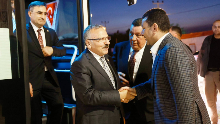 BAŞKAN ÖZYAVUZ TBMM ARAŞTIRMA KOMİSYONUNU HARRAN'DA AĞIRLADI