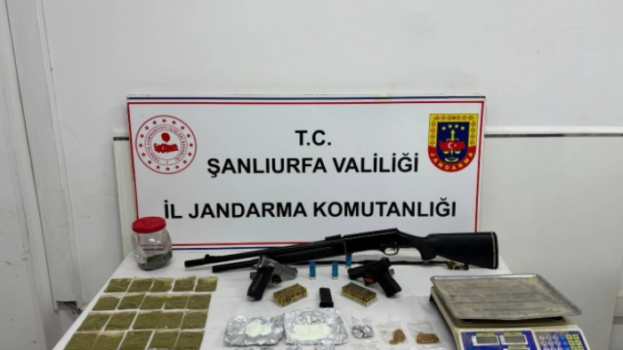 Suruç'ta Gizli Depo Çökertildi! Çok Sayıda Silah ve Madde Ele Geçirildi
