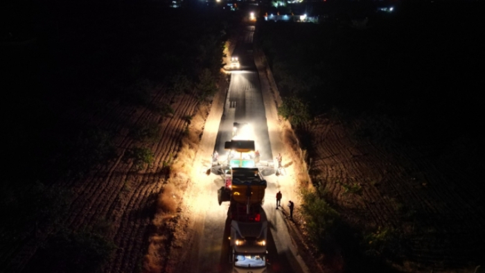 Büyükşehir, Açıksu Caddesi'nde Yol Kalitesini Yükseltti