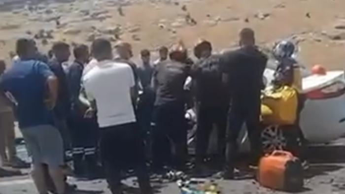 Şanlıurfa-Birecik yolunda feci kaza!