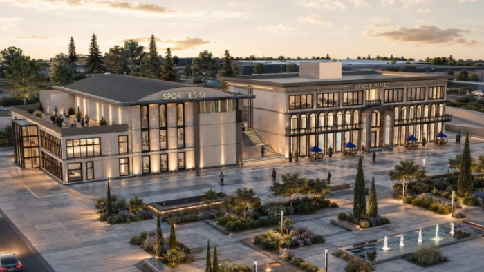 Başkan Kuş Duyurdu: Eyyübiye Gençlik Külliyesi İhaleye Çıkıyor