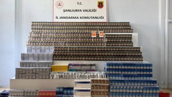 Viranşehir'de gümrük kaçağı ele geçirildi