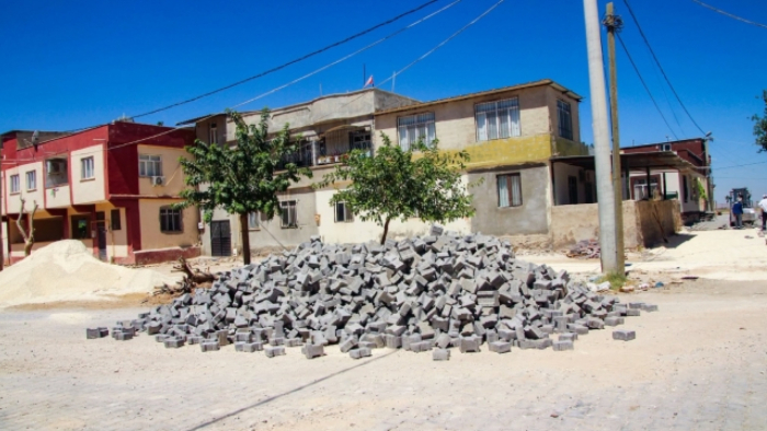 Harran'da Üst Yapı Çalışmaları Devam Ediyor