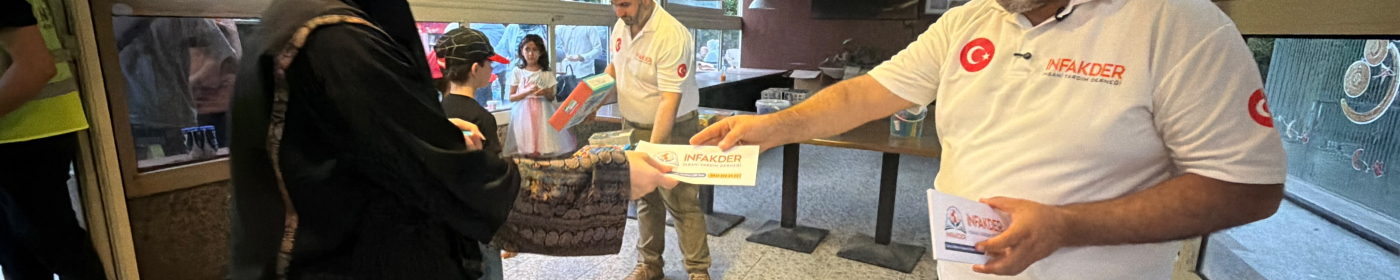 İnfakder’den Kahire’de Gazze Şehit Aileleri ve Gazilere Destek