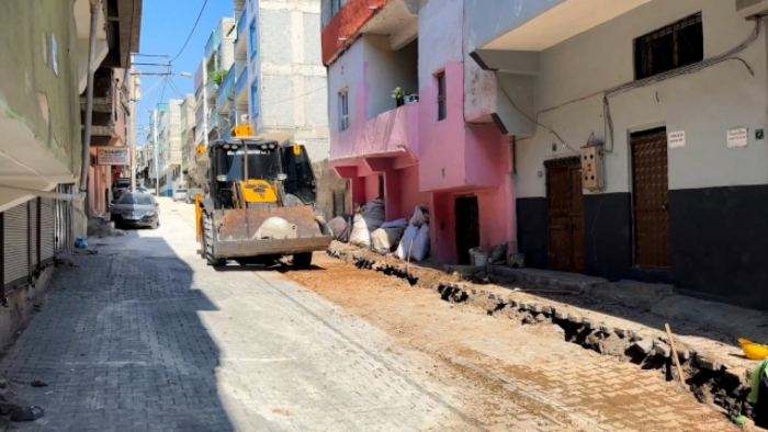 Eyyübiye Selçuklu Mahallesi'nde Doğalgaz Çalışmaları Başladı