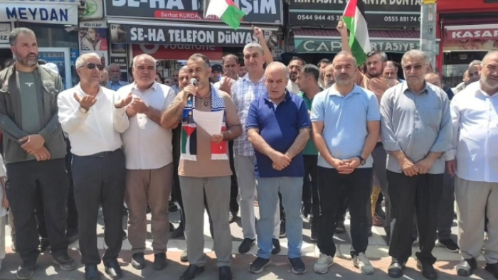 Filistin İçin Meydana Çıktılar: Viranşehir'den Dünyaya Çağrı