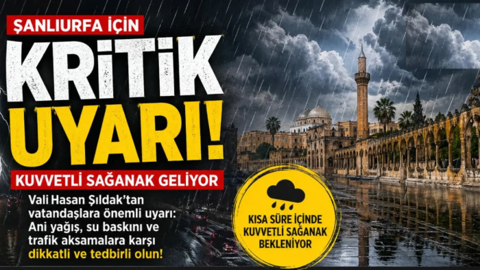 Kuvvetli Sağanak Geliyor!